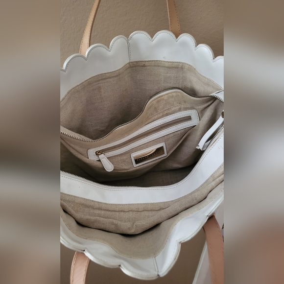 Sondra Roberts Leather Tote Purse - Picture 8 of 14